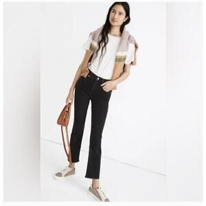 MADEWELL Black Cali Demi-Boot Size 24